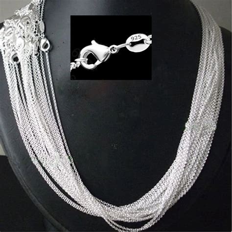 wholesale 925 sterling silver chains